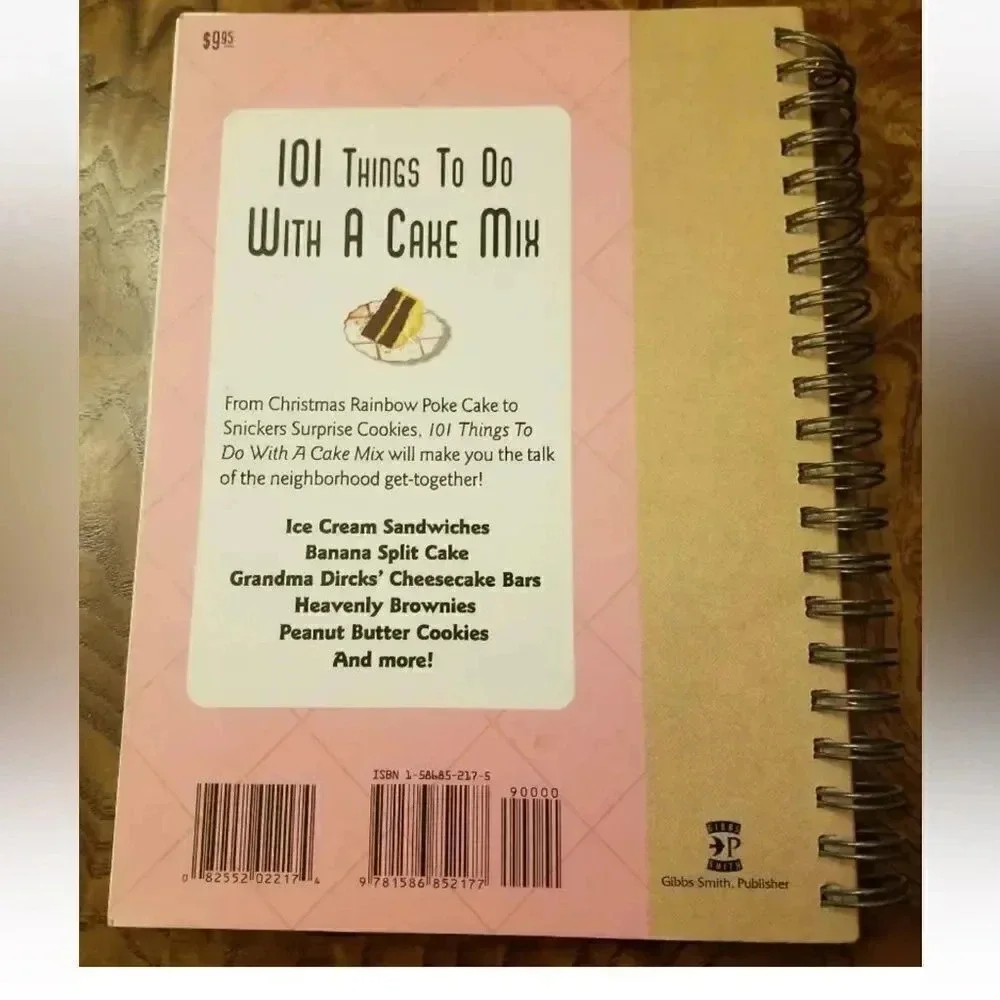 101 Things to Do with Cake Mix by Stephanie Ashcraft (2002, Spiral, 1st Edition